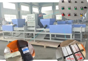 sawdust block making machine