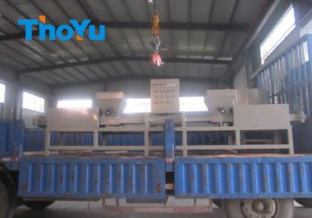 wood pallet sawdust block making machine